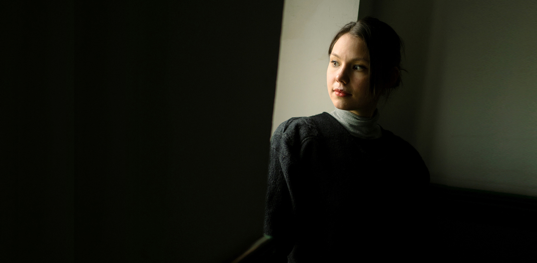 Portrait of Hannah Brückmann, concept artist, photo by Paula Koring